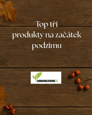🍂 Jak připravit zahradu na podzim bez chemie? TOP 3 tipy z našeho e-shopu: 🌱 Hnojík – přírodní univerzální hnojivo ☘️...