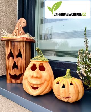 Právě v prodeji podzimní a halloweenské dekorace 🎃🧡 Podzim je tady. Najdete na www.zahradabezchemie.cz #dekorace #podzim...